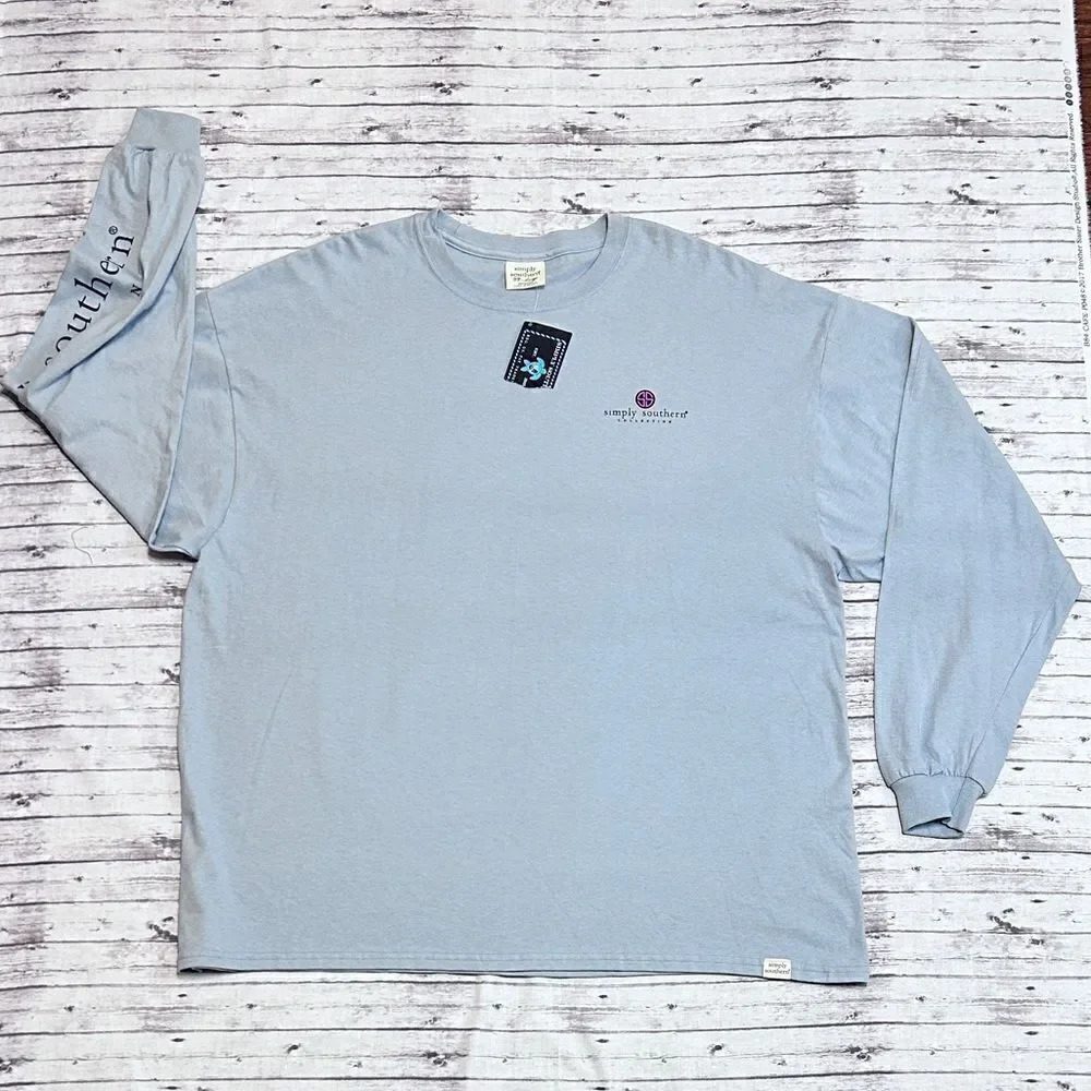 Simply Southern “Spread Your Wings It’s Time to Fly” Long Sleeve Tee